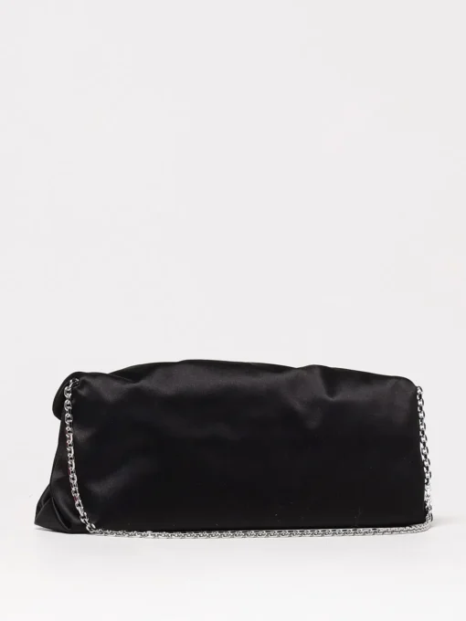 Pochette Efflorescence in raso Roger Vivier