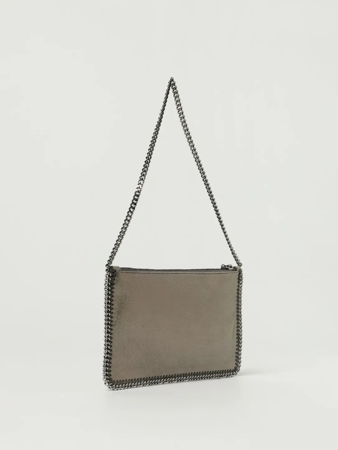 Pochette Falabella Stella McCartney in camoscio sintetico cracklè