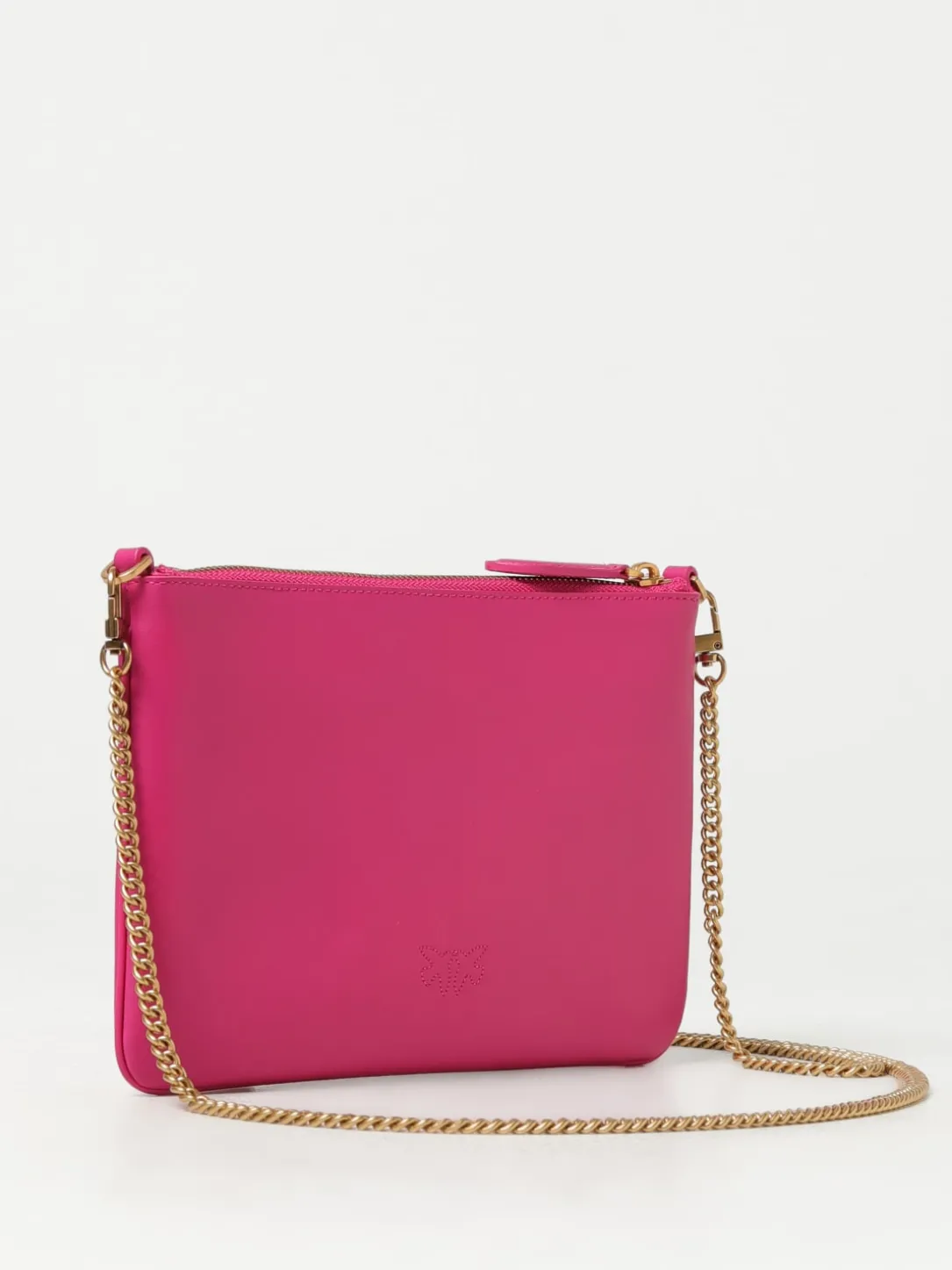 Pochette Pinko in pelle con logo