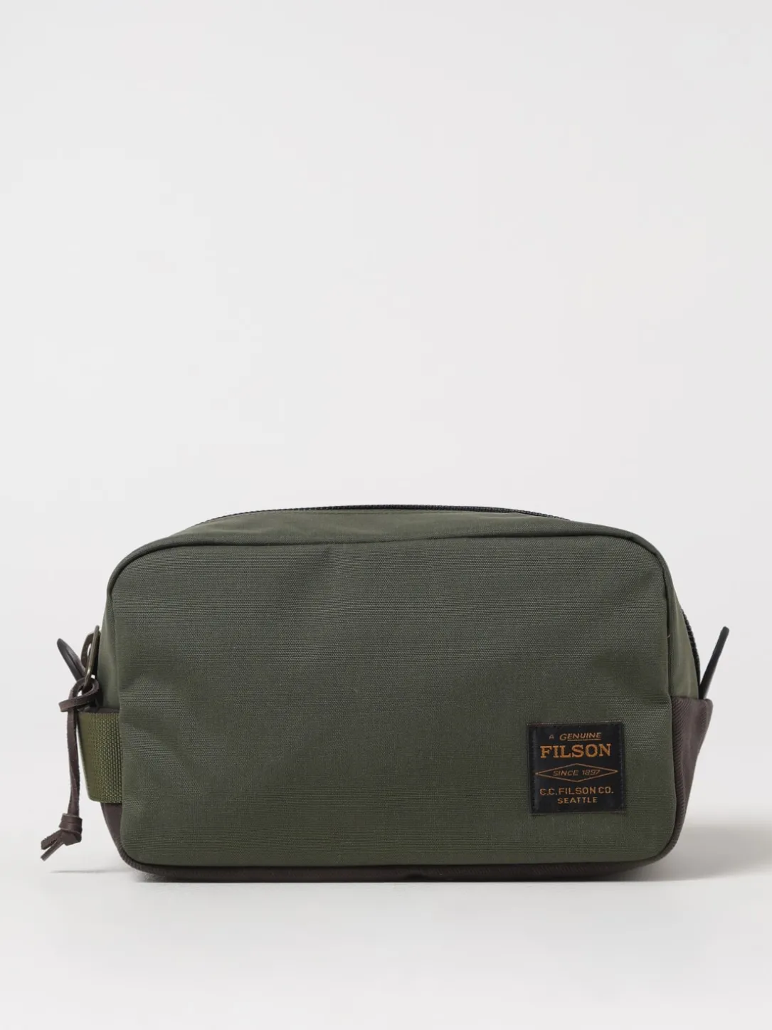Pochette Travel Filson in nylon con Rugged Twill
