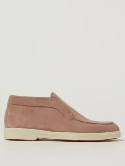 Polacchino Desert Santoni in camoscio