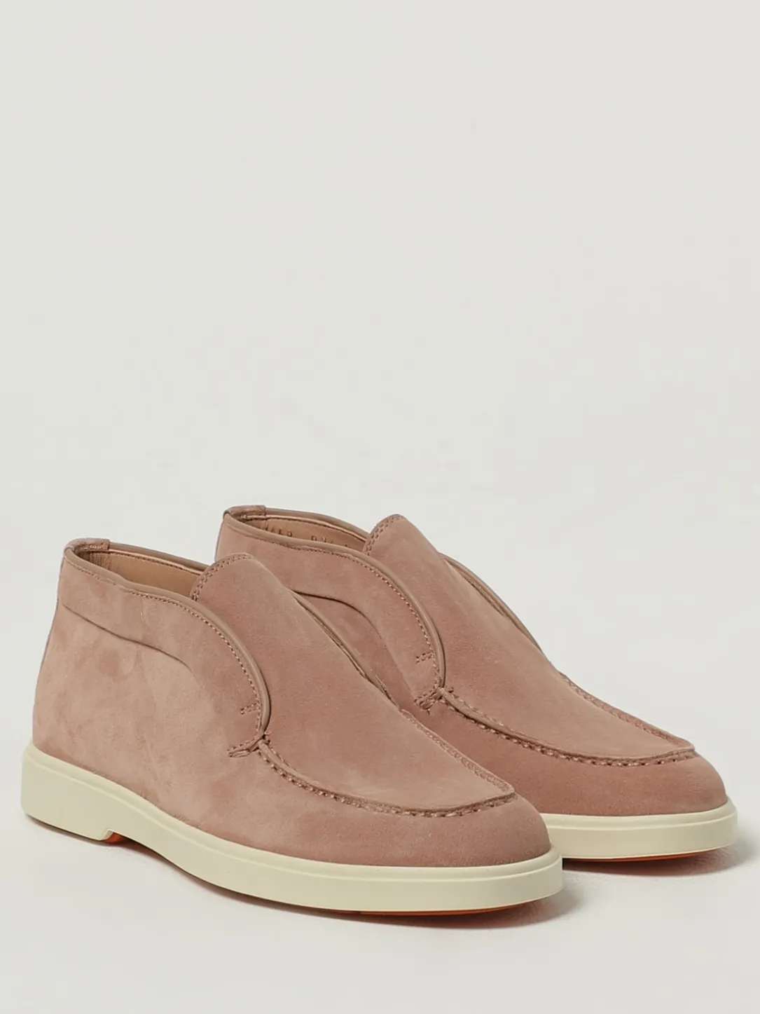Polacchino Desert Santoni in camoscio