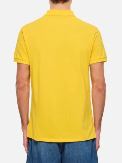 Polo basic in cotone con logo Polo Ralph Lauren