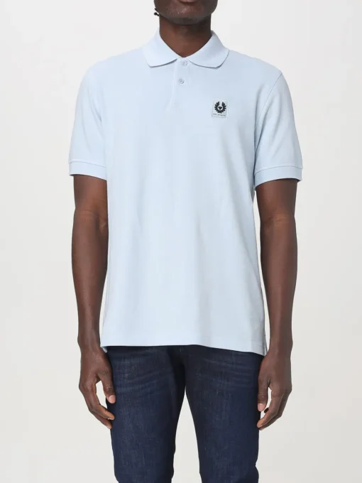 Polo Belstaff in cotone con logo