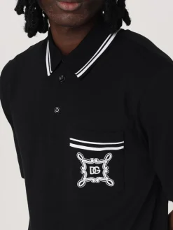 Polo Dolce & Gabbana in cotone con logo