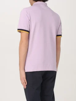 Polo in cotone basic con mini logo K-way