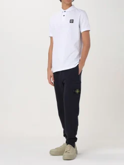Polo in cotone biologico piquet Stone Island