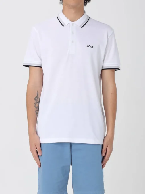 Polo in cotone Boss