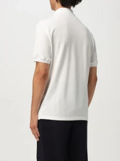 Polo in cotone con logo Brunello Cucinelli