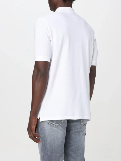 Polo in cotone con logo Manuel Ritz