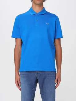 Polo in cotone con logo Paul & Shark