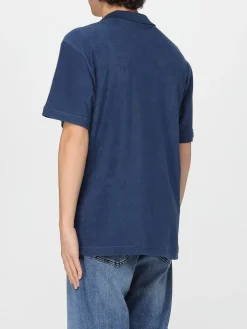 Polo in cotone con mini logo Boss