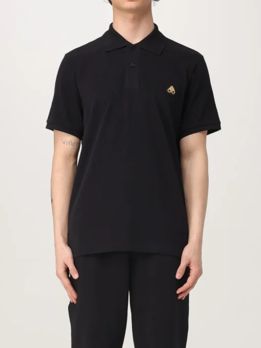 Polo in cotone con mini logo Moose Knuckles