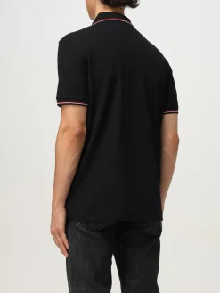 Polo in cotone con mini logo Emporio Armani