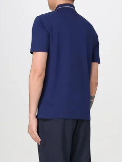 Polo in cotone Ea7 con logo