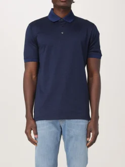 Polo in cotone logata Emporio Armani