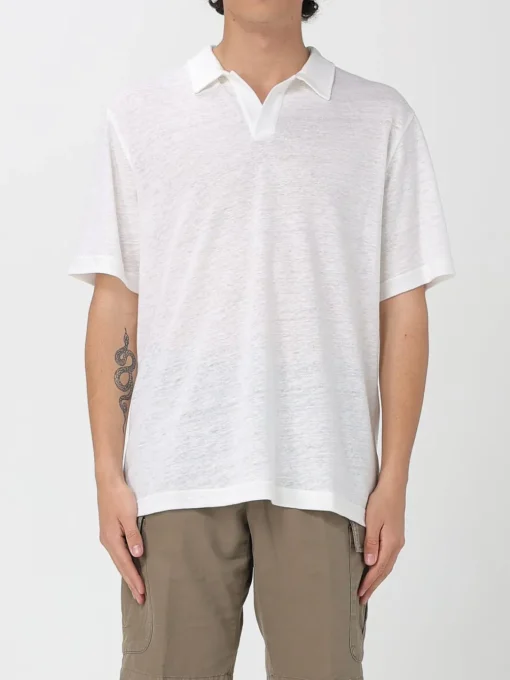 Polo in lino Mc2 Saint Barth