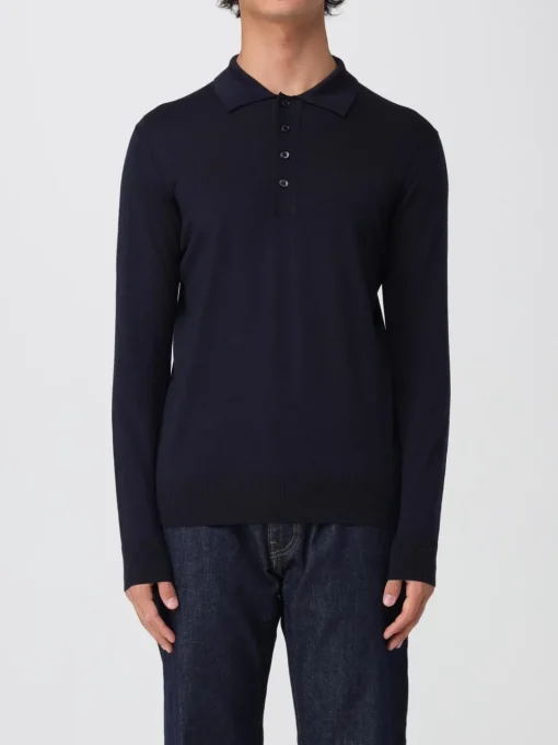 Polo in maglia di lana vergine Paolo Pecora