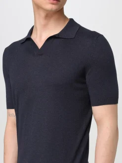 Polo in maglia di seta Tagliatore