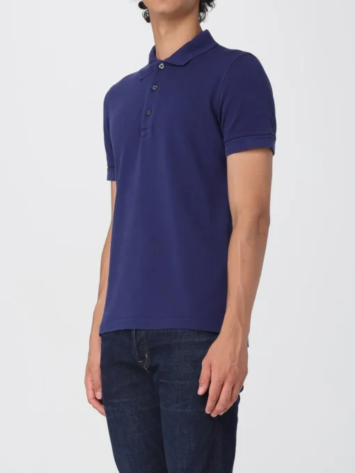 Polo in misto cotone slim Tom Ford