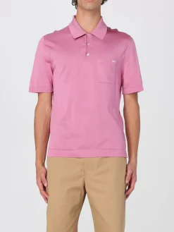 Polo in seta Gucci
