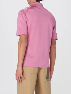 Polo in seta Gucci