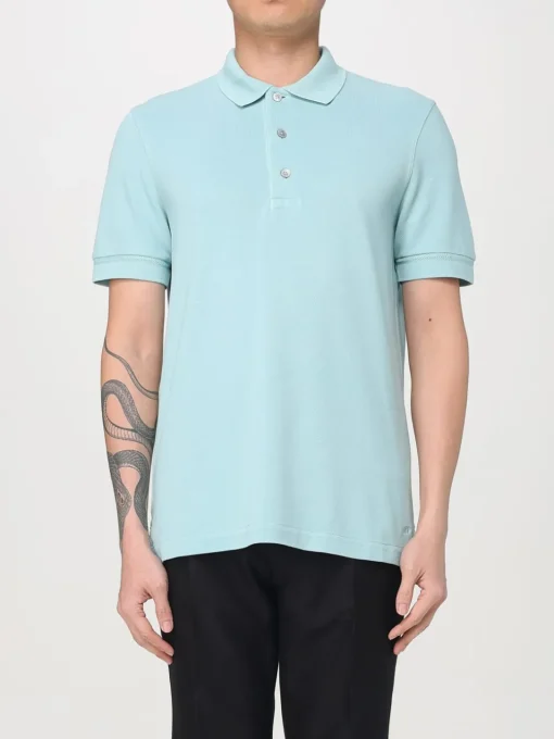 Polo Tom Ford in misto cotone