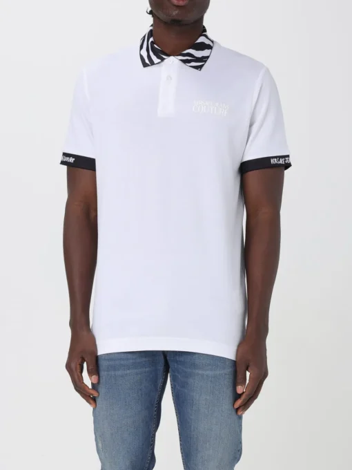Polo Versace Jeans Couture in cotone