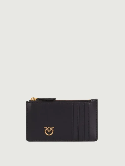 Porta carte con zip Pinko