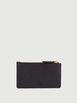 Porta carte con zip Pinko