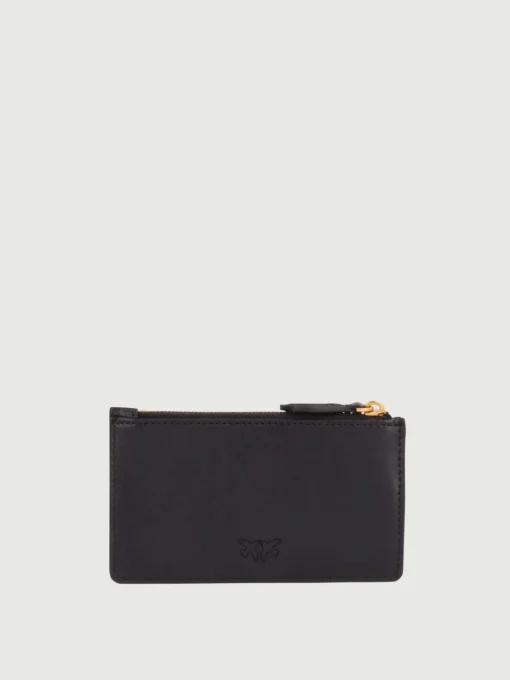 Porta carte con zip Pinko