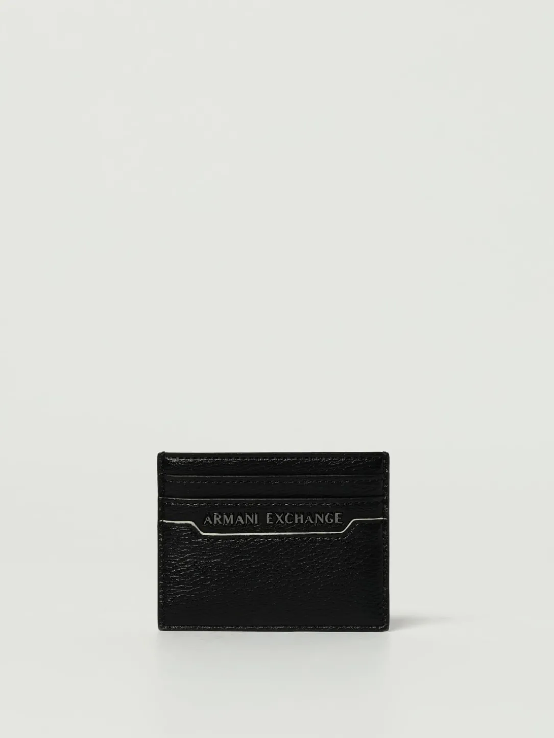 Porta carte di credito in ecopelle Armani Exchange
