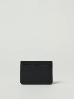 Portacarte di credito Andre A.P.C. in pelle martellata