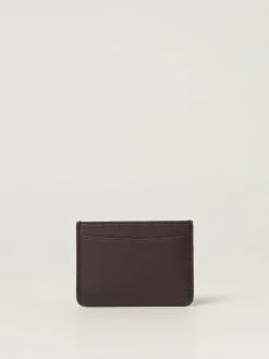 Portacarte di credito Andre A.P.C. in pelle martellata