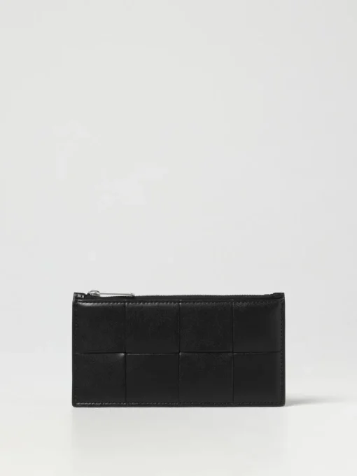 Portacarte di credito Bottega Veneta in pelle