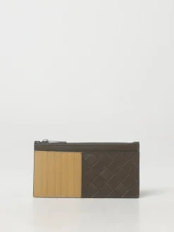 Portacarte di credito Bottega Veneta in pelle