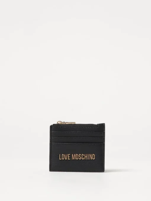 Portacarte di credito Love Moschino in pelle sintetica