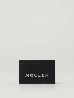Portacarte di credito McQueen in pelle