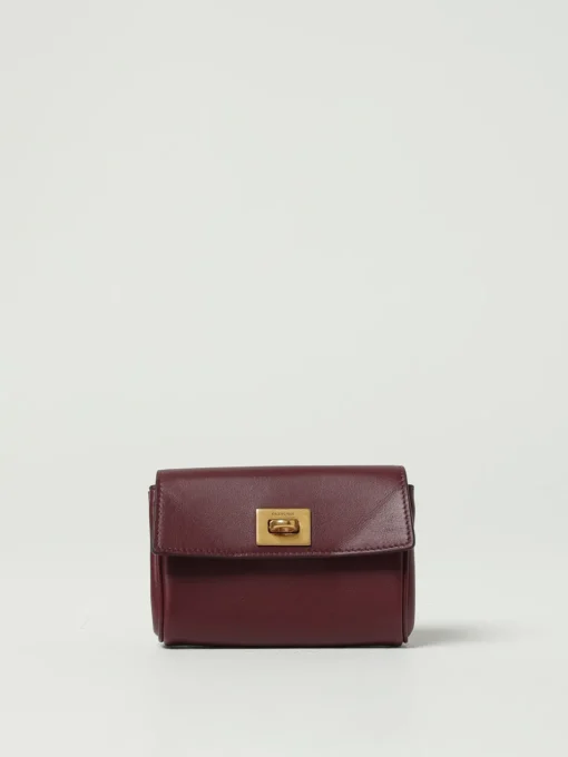 Portacarte di credito Rodeo Balenciaga in pelle