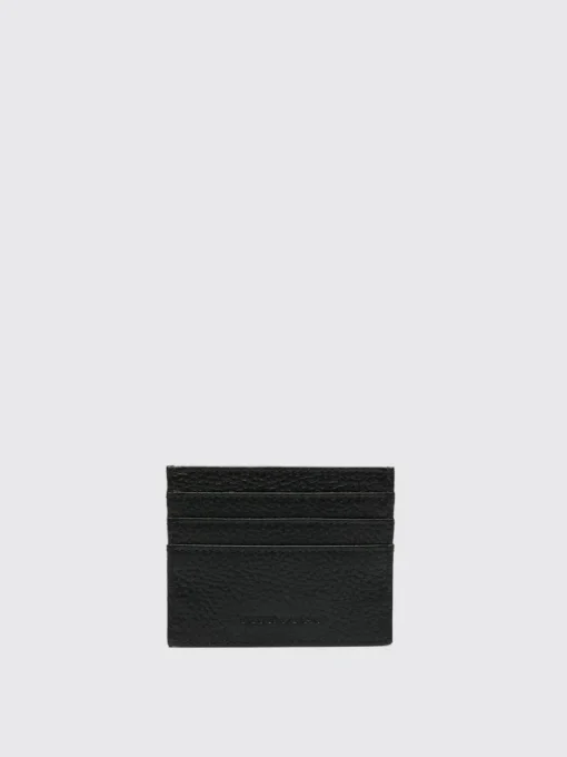 Portacarte in pelle bovina Emporio Armani