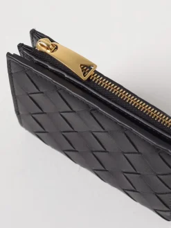 Portafoglio Bottega Veneta in nappa intrecciata