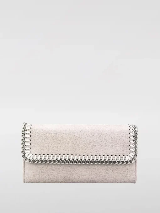 Portafoglio Falabella Stella McCartney in camoscio sintetico cracklè