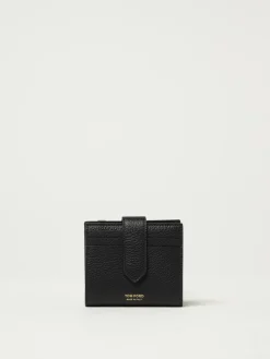 Portafoglio in pelle di vitello Tom Ford
