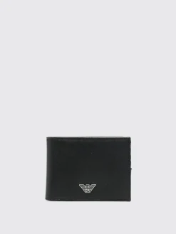 Portafoglio in pelle sintetica Emporio Armani