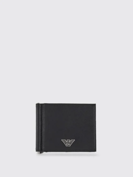 Portafoglio in pelle sintetica Emporio Armani