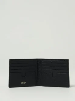 Portafoglio Tom Ford in pelle martellata