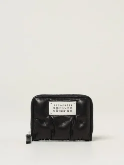 Portamonete in pelle matelassé Maison Margiela