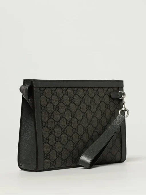 Pouch Ophidia Gucci in tessuto GG Supreme