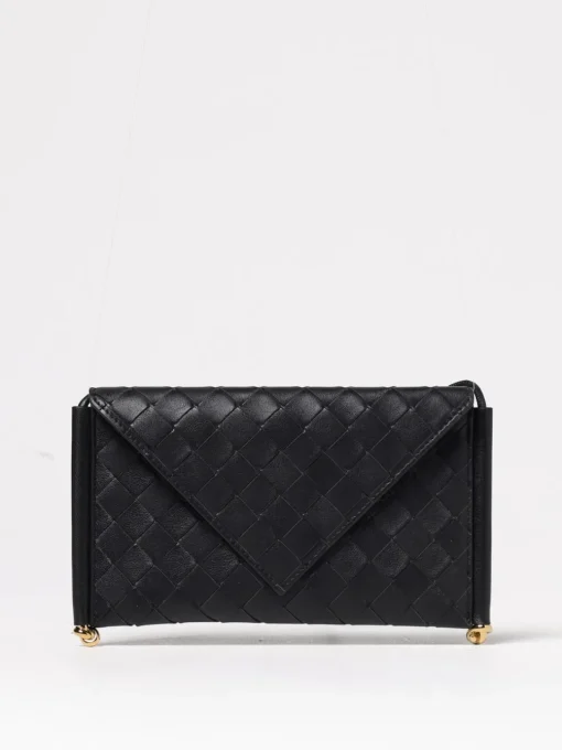 Pouch Solstice Bottega Veneta in nappa intrecciata