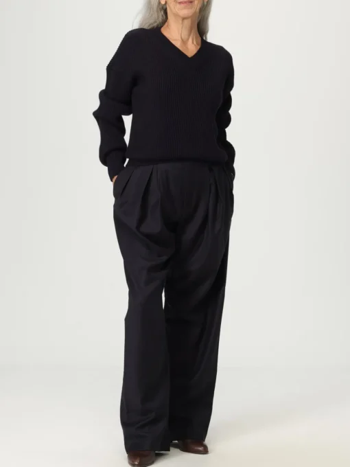 Pullover Barena in misto cotone a coste